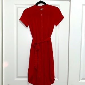 Loft Henley shirt dress
